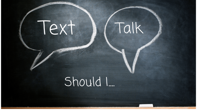 Should your dealership talk or text prospects and customers