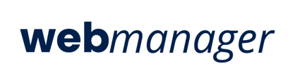 WebManager Logo - Navy Blue